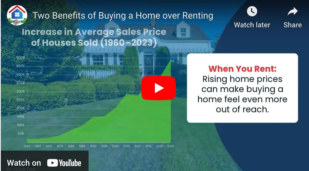 Two Benefits of Buying a Home over Renting