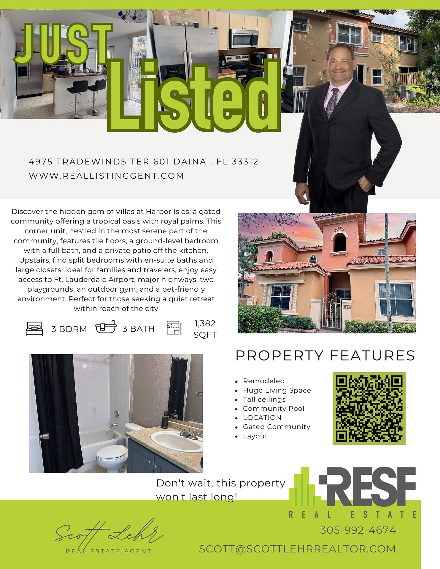 4975 Tradewinds Tr #602, Dania Beach, Fl Just Listed For Sale